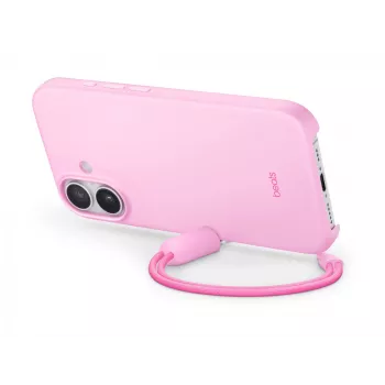 Dėklas su atrama iPhone 17 Apple Beats su MagSafe ir kameros valdymu, Pebble Pink, PC ir mikropluoštas