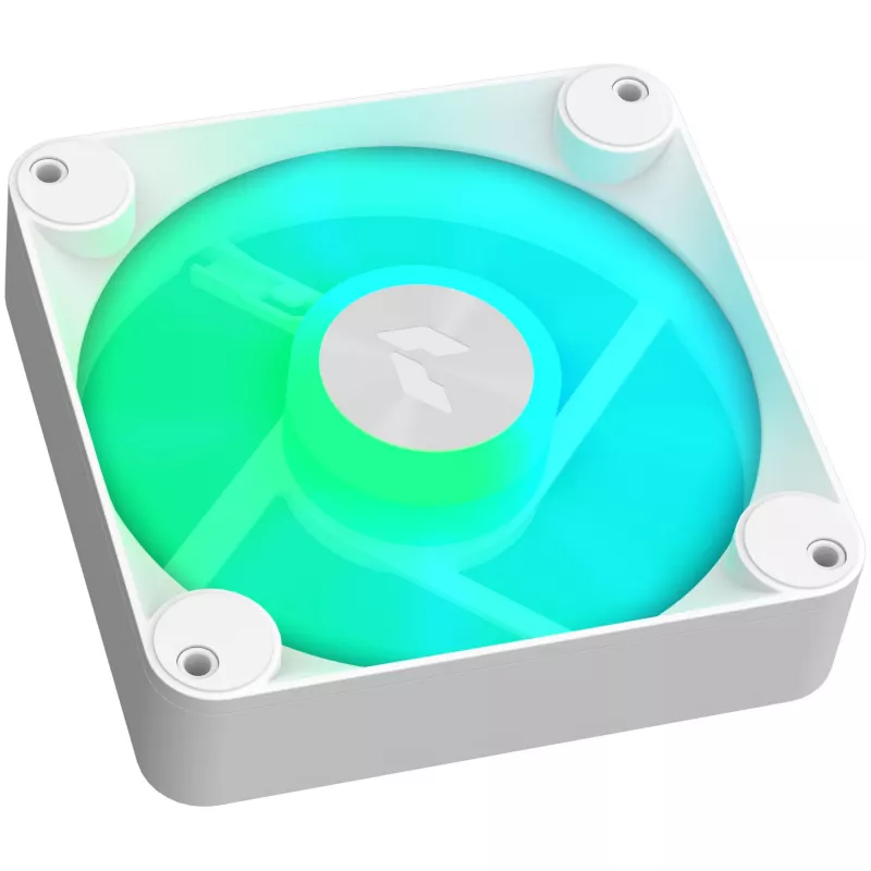 APNX FP1-120 WH 120mm ARGB PWM korpuso ventiliatorius - Baltas