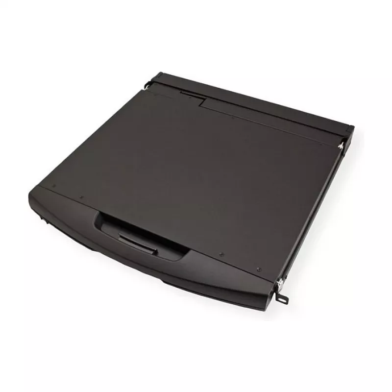 VALUE 19 colių LCD KVM konsolė su VGA, USB+PS/2, UK kištuku
