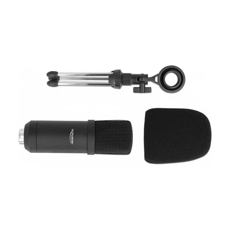 DeLOCK Professional kompiuterinis podkastų mikrofonas