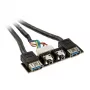 SilverStone I/O prievadas USB 3.0, tinkamas SG03B-F, SG04B-F, GD04, GD08, SG08