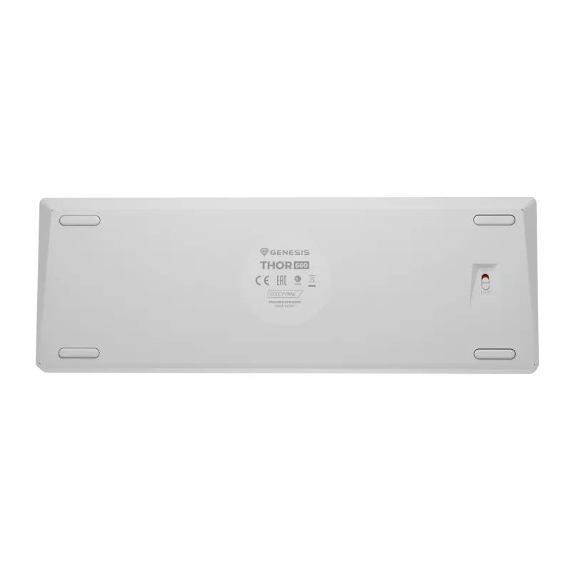 Belaidė žaidimų klaviatūra Genesis THOR 660 G2 – 2,4 GHz, Bluetooth, USB