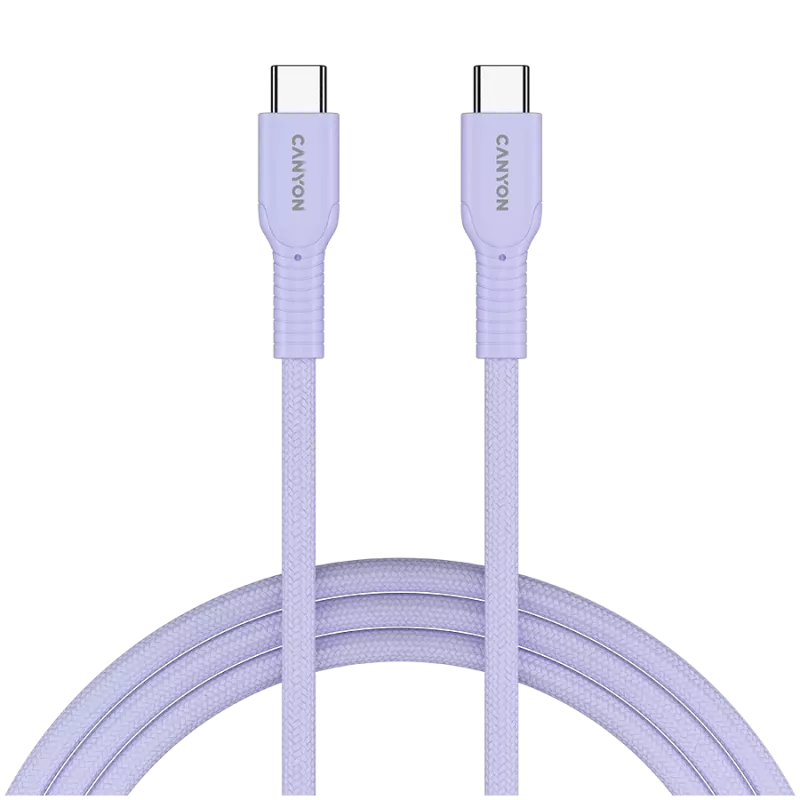 CANYON OnWire 60CL USB-C laidas 60W 1m violetinis pintas