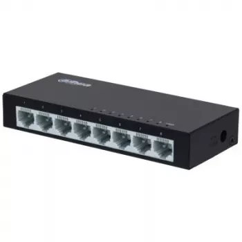 Tinklo jungiklis DAHUA SF1008-EUR 8 prievadų 10/100 Mbps nevaldomas