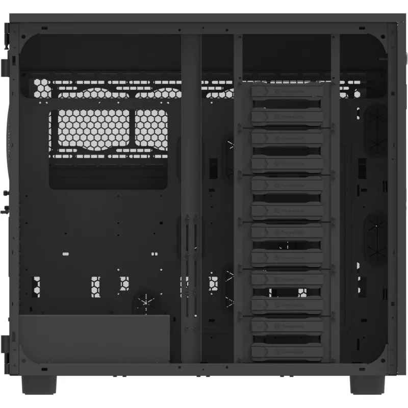 Thermaltake korpusas AX700 TG Super Tower juodas mažmeninis - Bokštas (CA-11B-00F1WN-00)