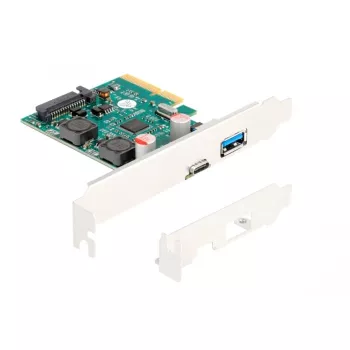 DeLOCK PCI Express x4 kortelė 1 x USB Type-C 1 x USB Type-A 10 Gbps