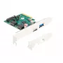 DeLOCK PCI Express x4 kortelė 1 x USB Type-C 1 x USB Type-A 10 Gbps