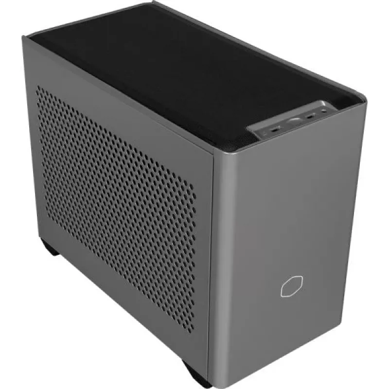 Cooler Master MasterBox NR200P MAX juoda/pilka, Mini-ITX, USB 3.2 Gen 1, 2x 2.5