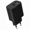 USB įkroviklis universalus juodas 2 prievadai TA-UC-2AC12-01-BK GEMBIRD