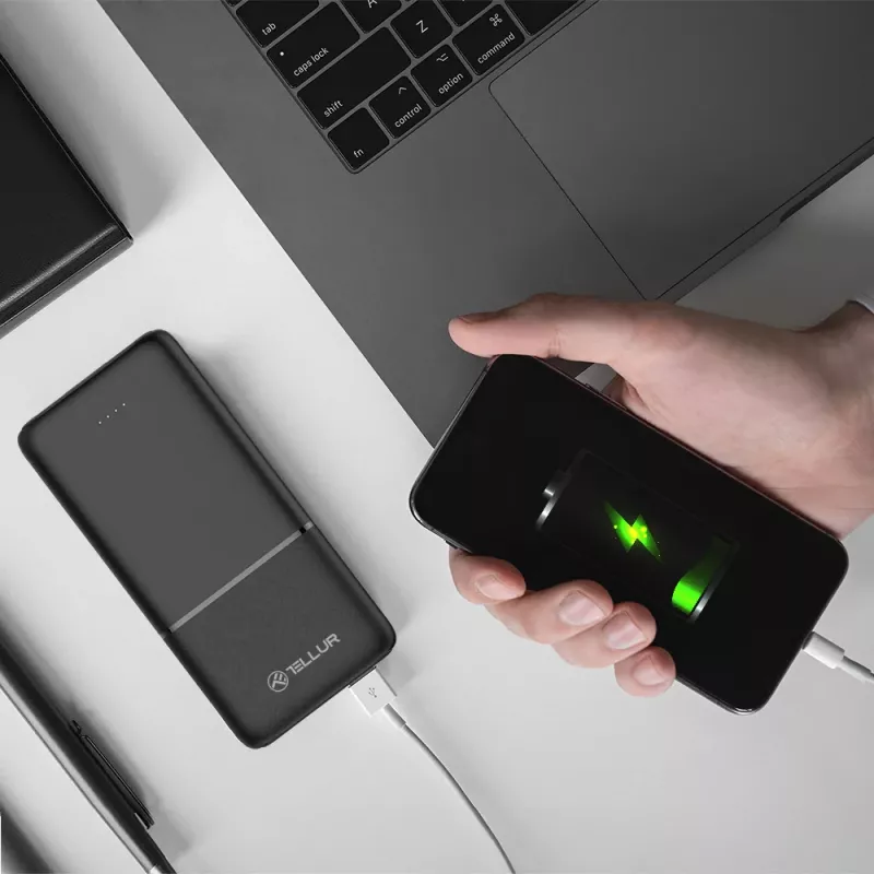 Nešiojamas išorinis akumuliatorius Tellur TLL158481 10000mAh