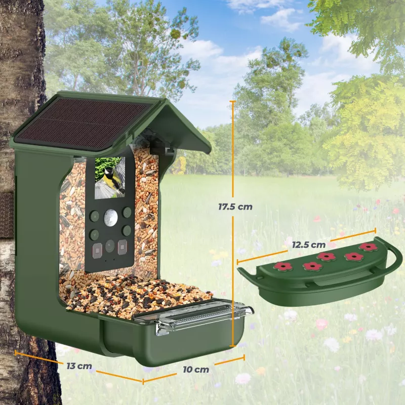 EASYPIX Bird Cam 10123 paukščių kamera 1080p HD naktinis matymas
