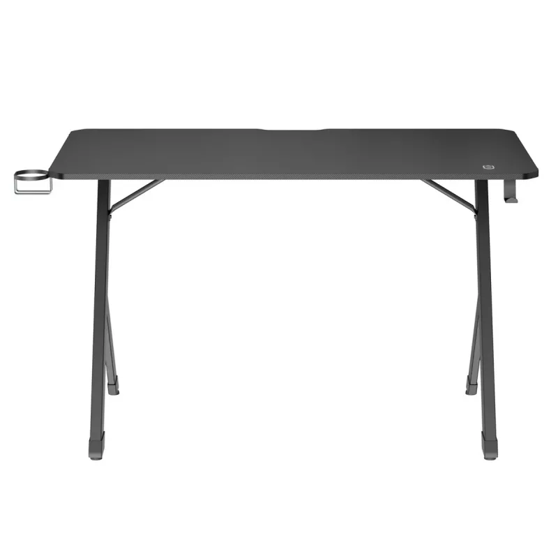 NanoRS RS102 žaidimų stalas su LED apšvietimu 120x60 cm