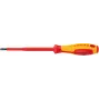 Knipex VDE atsuktuvas plyšinis, ašmenų plotis 5,5 mm, ašmenų ilgis 125 mm, DIN EN 60900 (98 20 55)