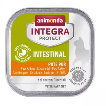Šlapias kačių ėdalas Animonda INTEGRA Protect Intestinal 100 g – kalakutiena, suaugusioms katėms, virškinimo palaikymui