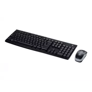 Belaidis klaviatūros ir pelės rinkinys Logitech MK270