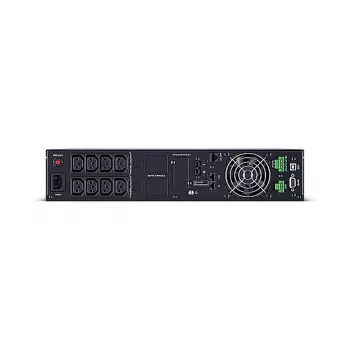 UPS CyberPower OLS1500ERT2UA-B, nepertraukiamo maitinimo šaltinis, On-Line 1500VA/1350W, bokštas/19 colių 2U, LCD, USB/RS232