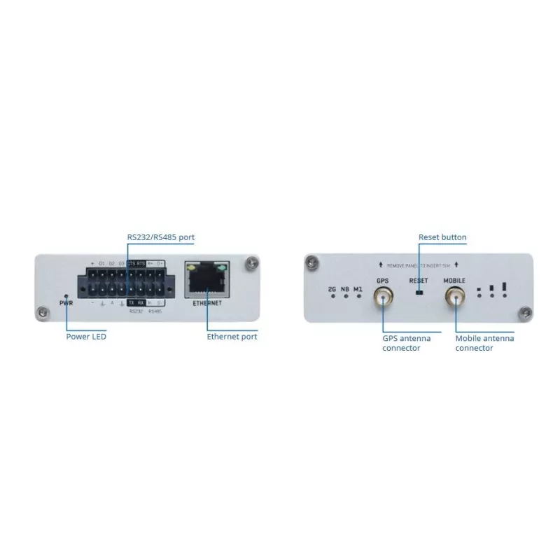Teltonika TRB255000000 Pramoninis maršrutizatorius / valdiklis 10/100 Mbit/s