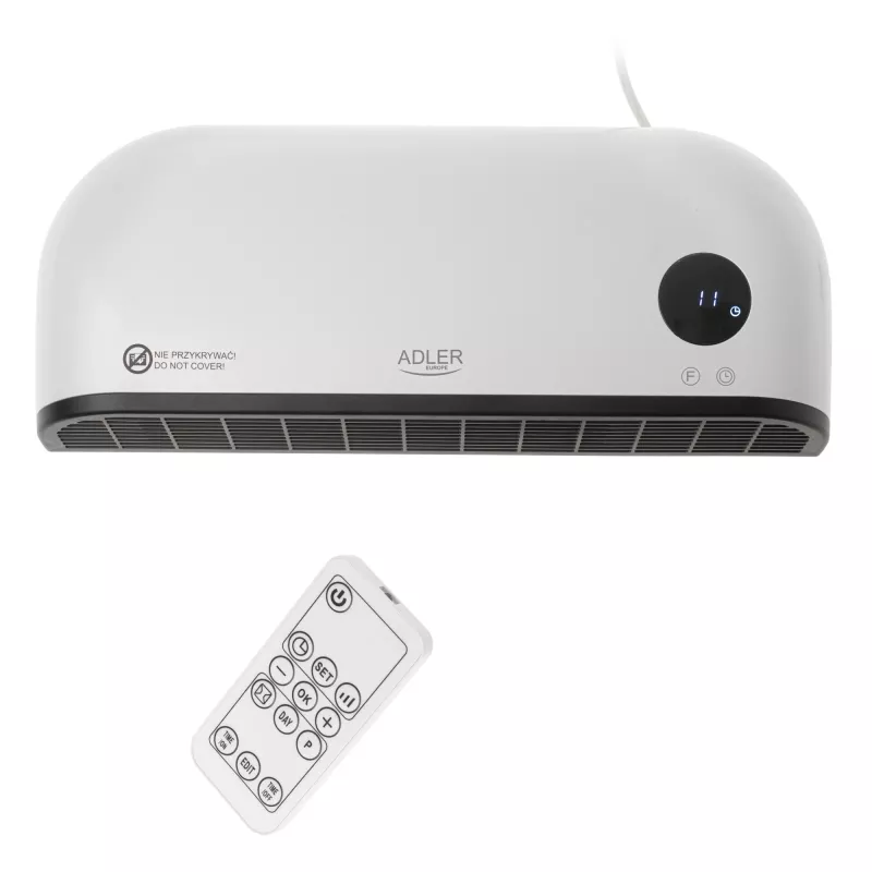 Adler AD 7751 šilumos uždanga juoda, balta 2000 W