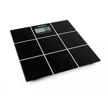 Asmeninės vonios svarstyklės Esperanza EBS004 – elektroninės, 180 kg, juodas stiklas