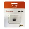 MicroSD atminties kortelė MIO Flash Memory 64GB UHS-I High Endurance nuolatiniam įrašymui