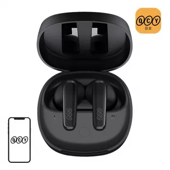Belaidės ausinės QCY T13x (juodos)