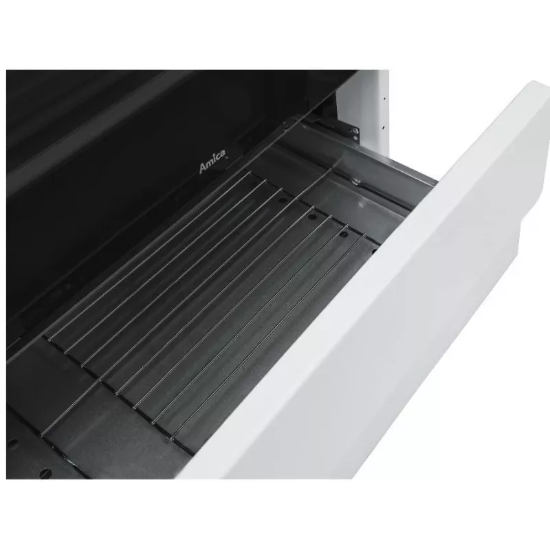Laisvai pastatoma viryklė Amica SHM51071W balta dujinė 4 zonos 63L