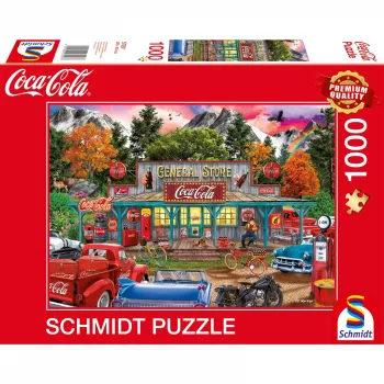 Dėlionė Schmidt Spiele Coca-Cola Store 1000 dalių 693x493 mm