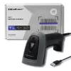 Nešiojamas brūkšninių kodų skaitytuvas QOLTEC 50863 – 1D/2D, USB, LED, juodas, 5V, 1,8 m laidas