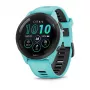 Garmin Forerunner 265 3,3 cm (1,3 inch) AMOLED 46 mm Skaitmeninis 416 x 416 pikselių Liečiamas ekranas Juoda, Mėlyna Wi-Fi GPS (palydovas)
