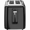 Elektrinis skrudintuvas AENO, juodas, 220-240V, 50-60Hz, 780-930W, 2 lizdai, 3 režimai, 7 rudumo lygiai