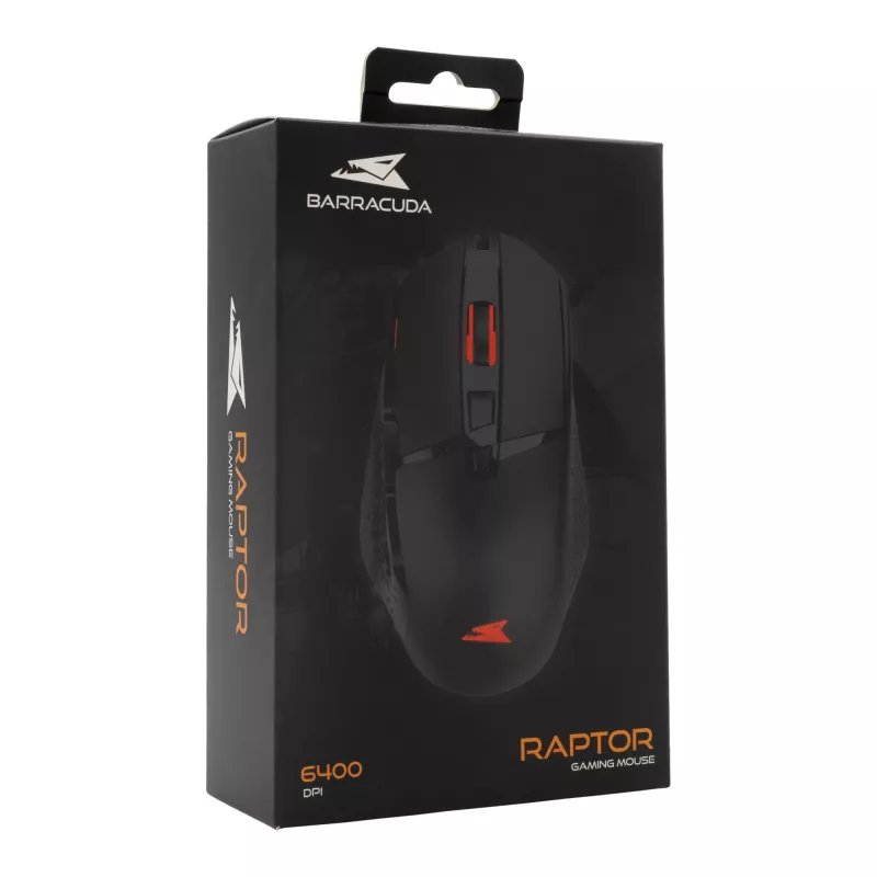 Baracuda BGM-051 Raptor Black – žaidimų pelė