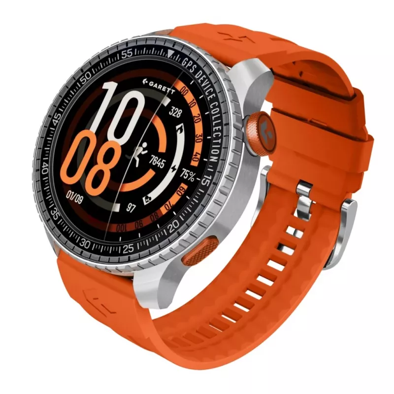 Išmanusis laikrodis Garett Compass GPS sidabrinis — Garett Compass GPS srebrny