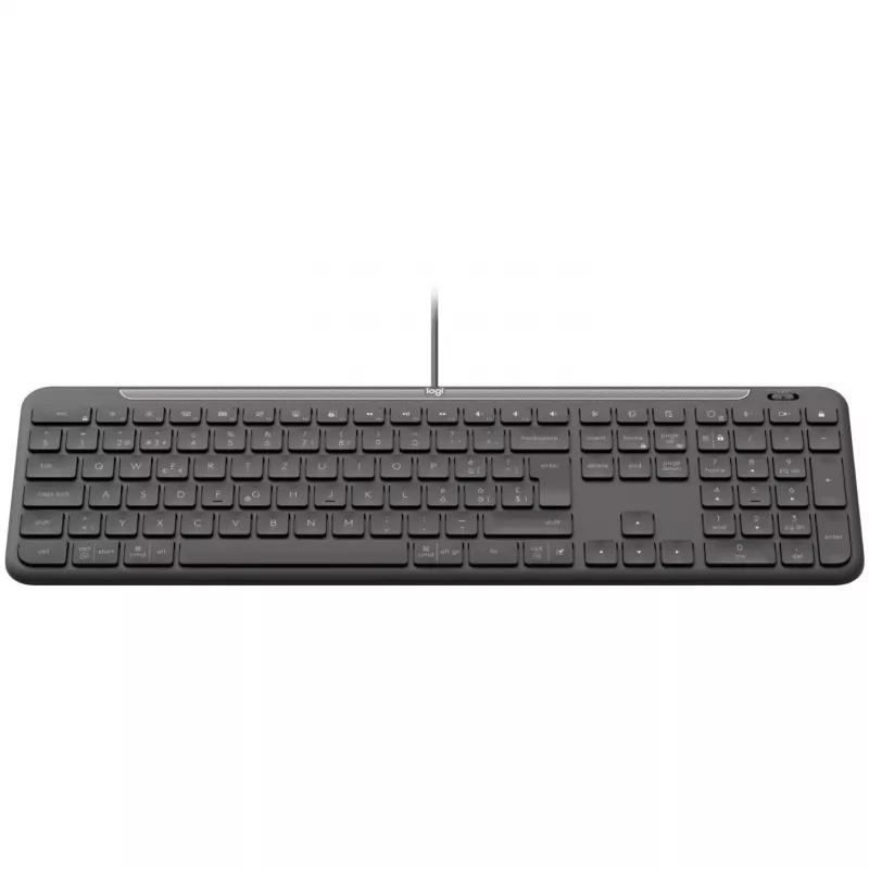 LOGITECH Signature Slim K620 Laidinė klaviatūra verslui – GRAPHITE – US INT'L – USB – N/A – INTNL-973 – USB-C