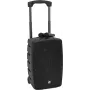 Omnitronic WAMS-10BT2 MK2 belaidė PA sistema su Bluetooth – nešiojamas aktyvių garsiakalbių rinkinys