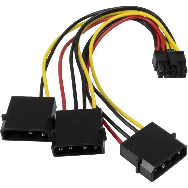 INTER-TECH SU-2 4 lizdų diskų adapteris NVMe/SAS/SATA (88887405)