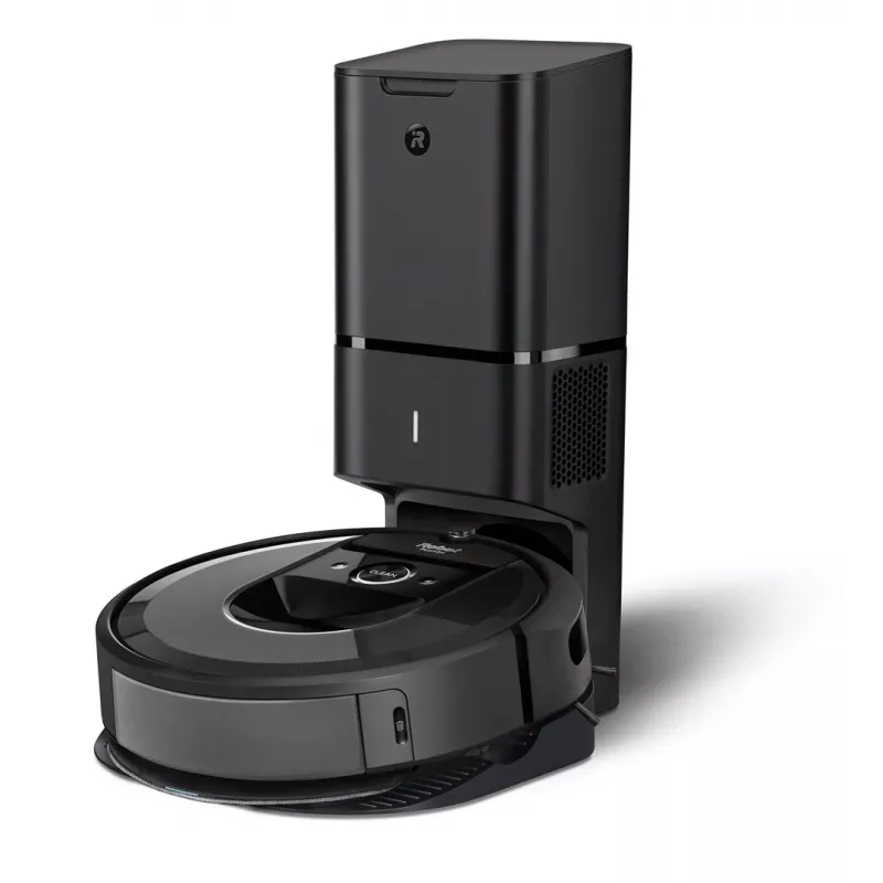 Robotinis dulkių siurblys iRobot Combo i8+ be maišelio juodas