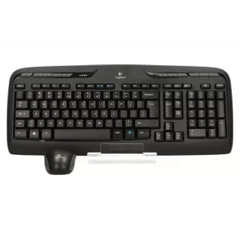 Belaidis klaviatūros ir pelės rinkinys Logitech MK330, US QWERTY, juodas