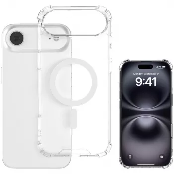 Korpusas 4smarts Ibiza Apple iPhone 17 Air 16,8 cm Skaidrus