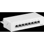 Goobay 62067 - RJ45 - Cat6a - 22/26 - Balta - Montavimui į stelažą - 1U (62067)