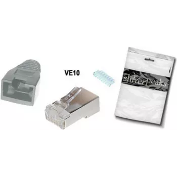 RJ-45 kištukas ShiverPeaks BS72057-GR-10 pilkas