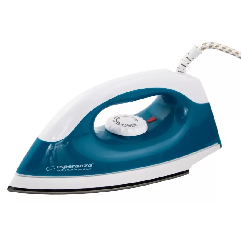 Lygintuvas Esperanza TRAVEL IRON SMOOTHER – 1200 W, nelipnė padas, 1,4 m laidas, temperatūros indikatorius, kelioninis dizainas