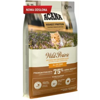 Acana Wild Prairie Cat – sausas ėdalas katėms – 4,5 kg