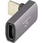 Renkforce USB4 USB-C Adapteris [1x Kištukas - 1x Lizdas] RF-3778586 8K UHD 90°