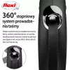Flexi New CLASSIC 5 m Juodas Šunų Automatinis Pavadėlis