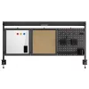 Stalo pertvara ergo office ER-300 B, plotis 1250 mm, maksimali apkrova 10 kg
