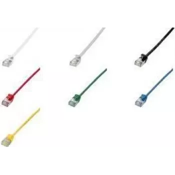 LogiLink Ultraflex SlimLine - jungiamasis kabelis - RJ-45 (M) į RJ-45 (M) - 2 m - 3,8 mm - ekranuotas PIMF - CAT 6a - ekranuotas, be halogenų, formuotas - mėlynas, RAL 5015