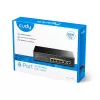 Tinklo jungiklis Cudy FS1006P Fast Ethernet 6 prievadų (4 PoE, 1 PoE+) 10/100 Mbps, 1,2 Gbit/s pralaidumas, metalinis korpusas, montavimas ant stovo/sienos