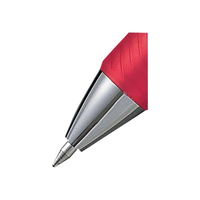 PENTEL EnerGel XM Klick raudonas rašiklis su segtuku (12 vnt.)