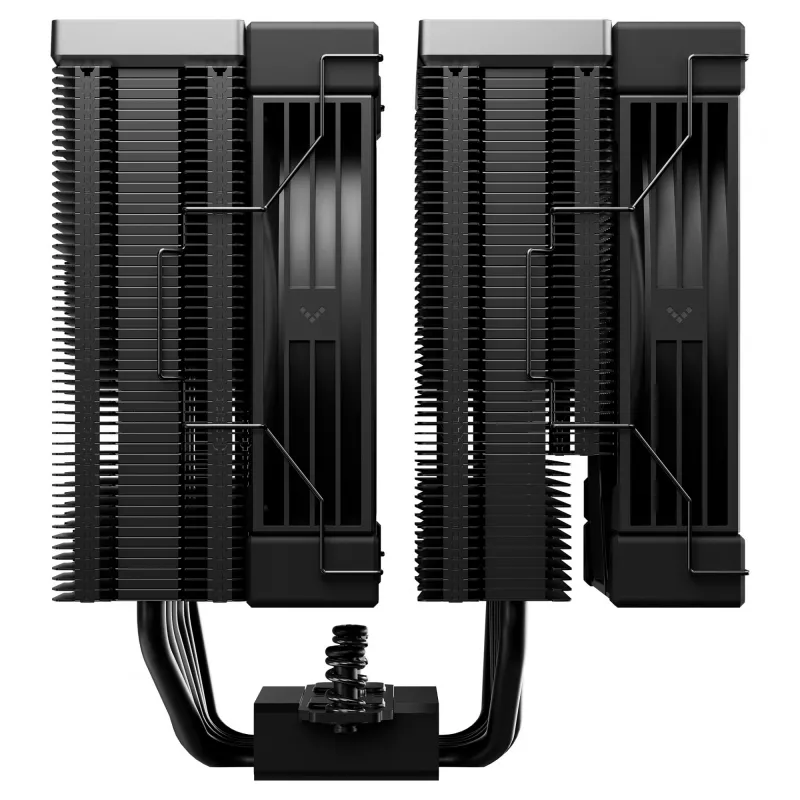 Oro aušintuvas DeepCool AK620 G2, 120 mm ventiliatorius, LGA1700/1200/115x ir AM4/AM5, juodas, 144×127×159 mm