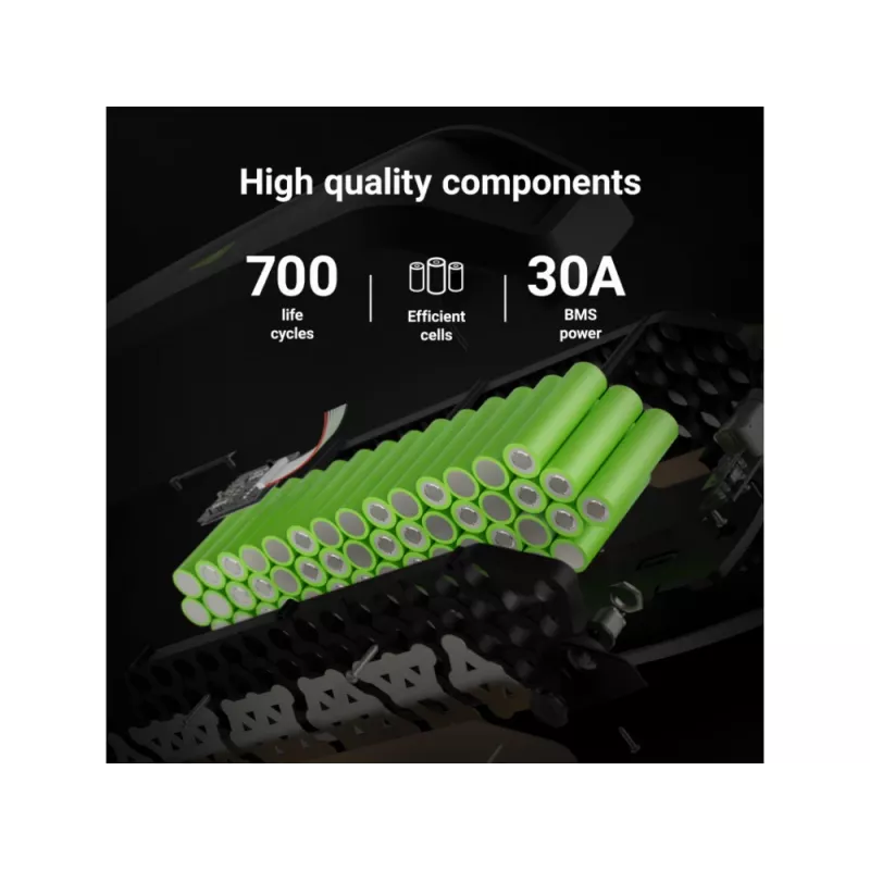 Green Cell EBIKEGCF02 akumuliatorius 48V 13000mAh Ličio jonų elektriniam dviračiui